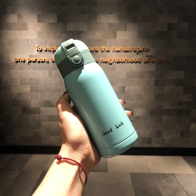 Goodluck Thermos Cup Männer und Frauen Cute Instagram einrichten Stände Studenten Wasserflaschen Teetasse Begleiter Geschenk Großhandel/Lieferant