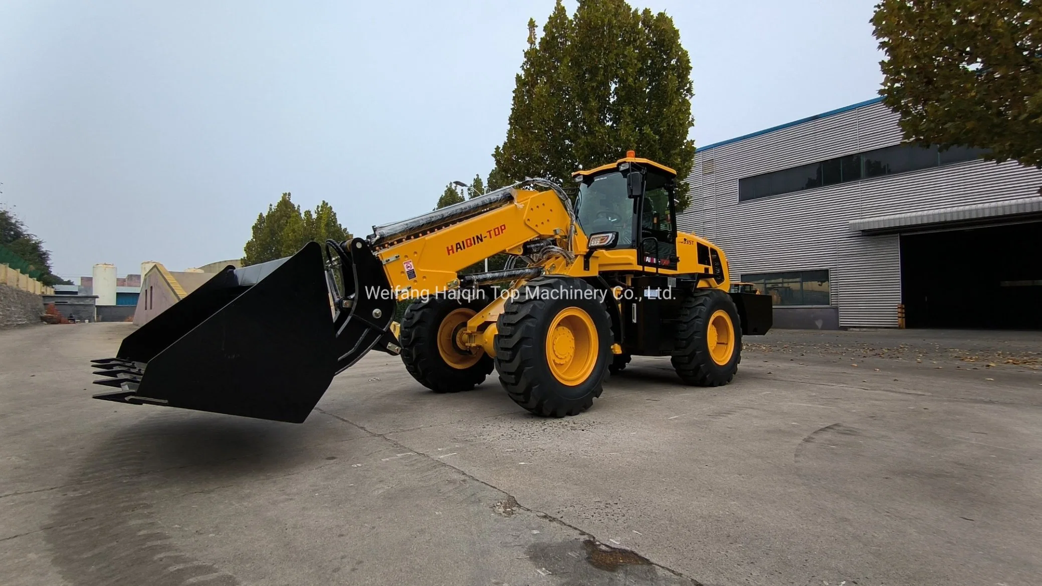 Haiqintop Strong with Cummin Engine (HQ935T) Telescopic Loader