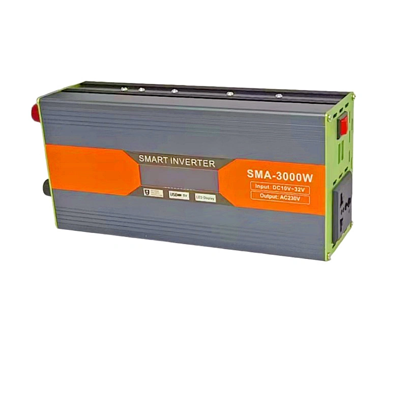 Onduleur pour batterie de batterie 3 000 W, 12 V/24 V c.c., 48 V/60 V, 60 V/72 V à 220 V c.a., pour voiture, batterie lithium-ion