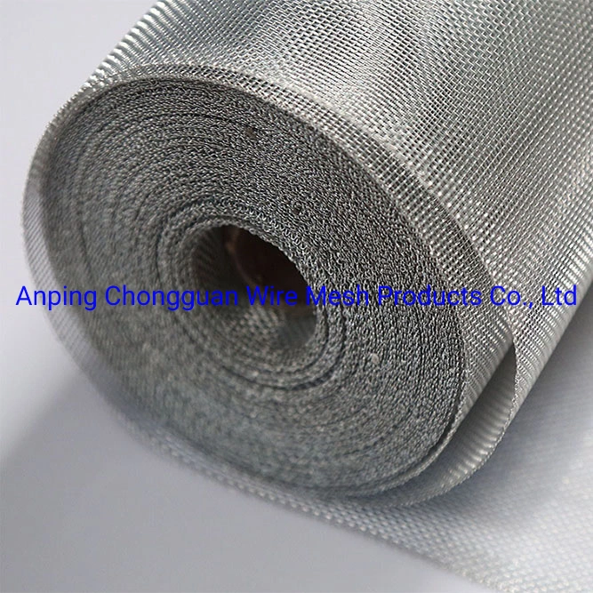 Ss Finish White Polish Aluminium Window Screen Wire Mesh Netting