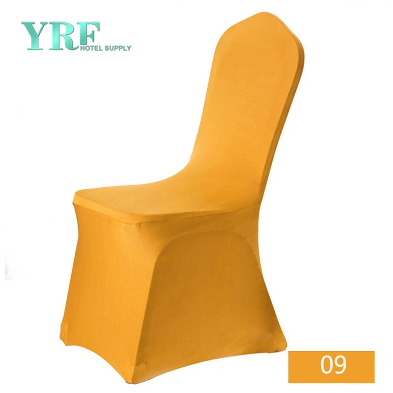 Guangzhou Foshan Original Factory Stretch Polyester Chair Cover Template Tie Backs for Yrf