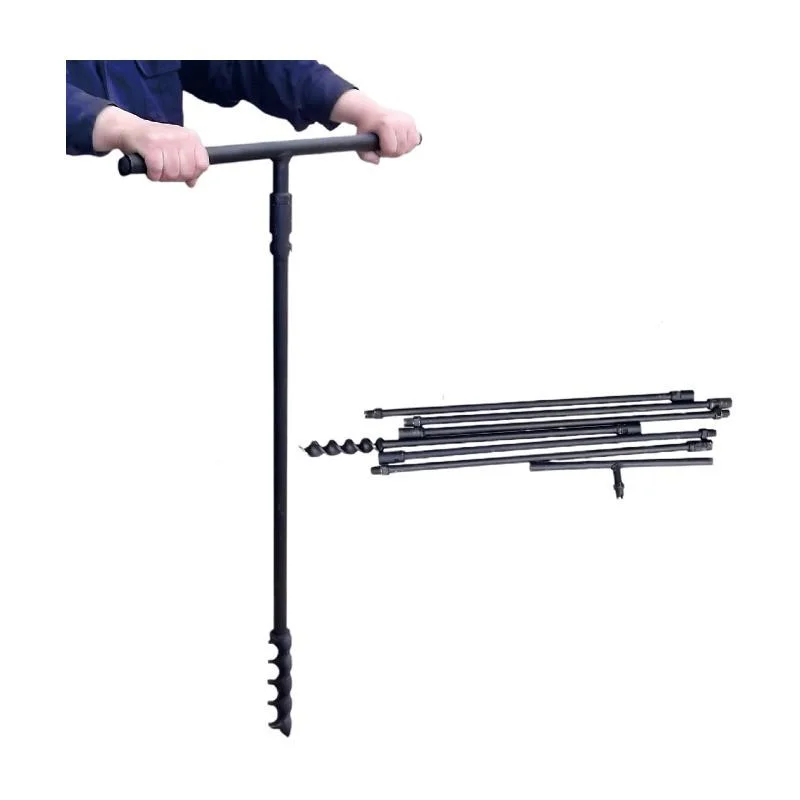 Stainless Steel Handle Soil Test Tool Soil Sampler Sampling Probe