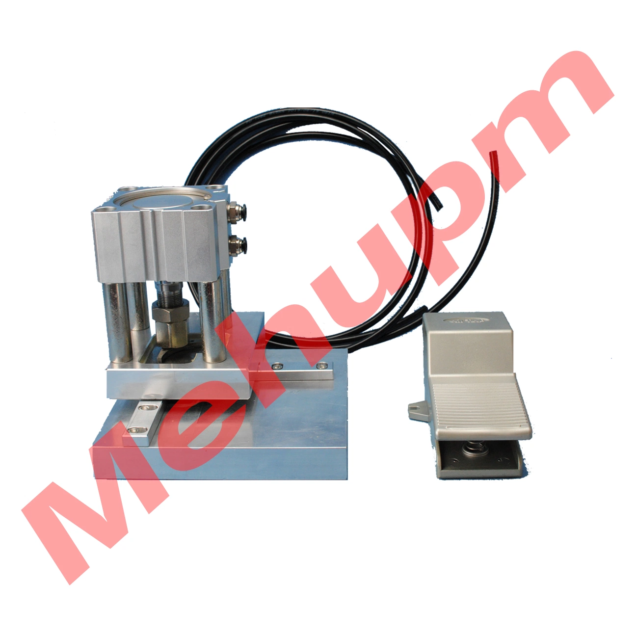 Foot Valve Controlled Pneumatic Corner Cut Hole Puncher