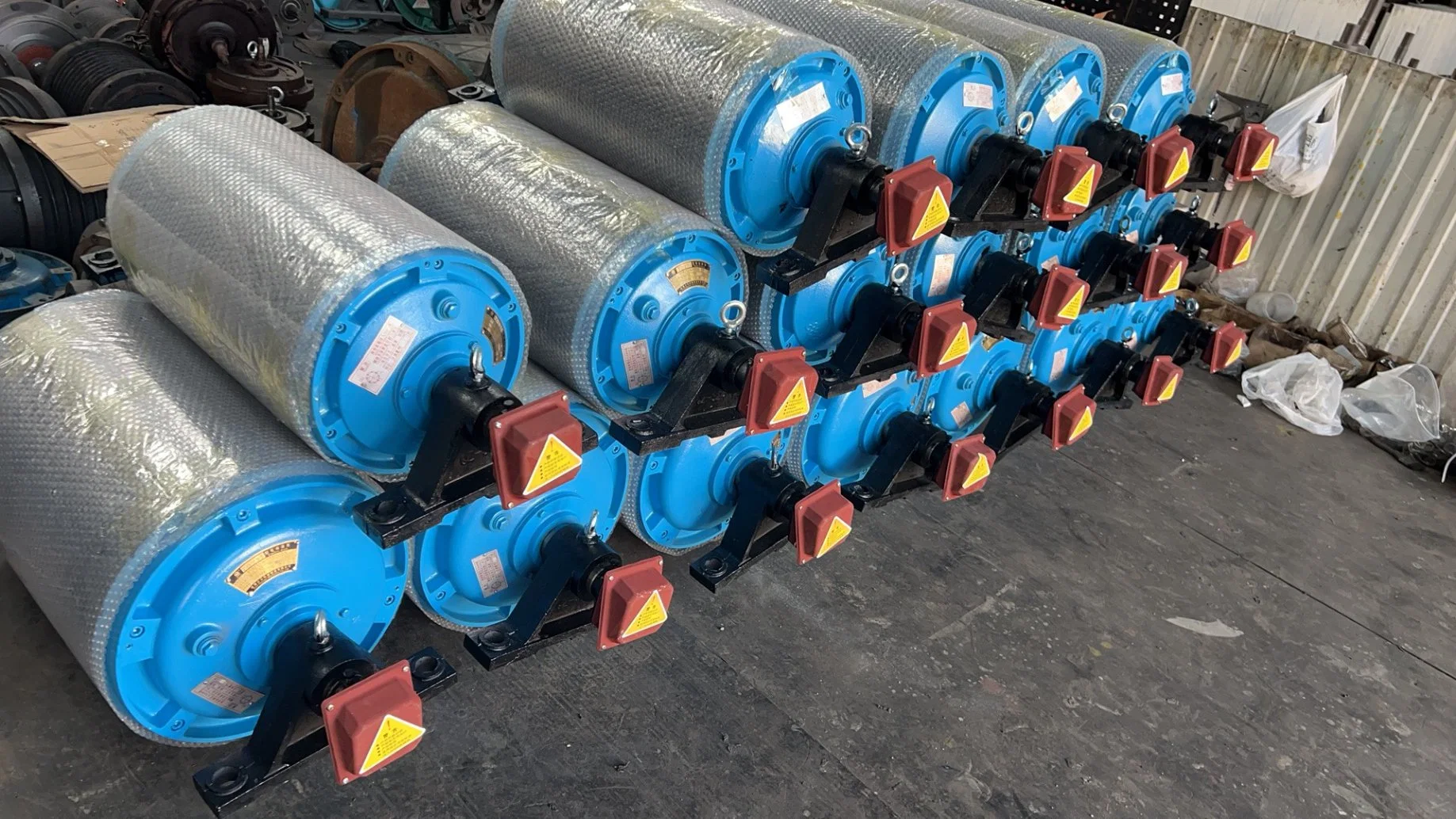 High Performance Replaceable Conveyor Roller for Carrying Self-Aligning Idler Rolls with Cema Rating