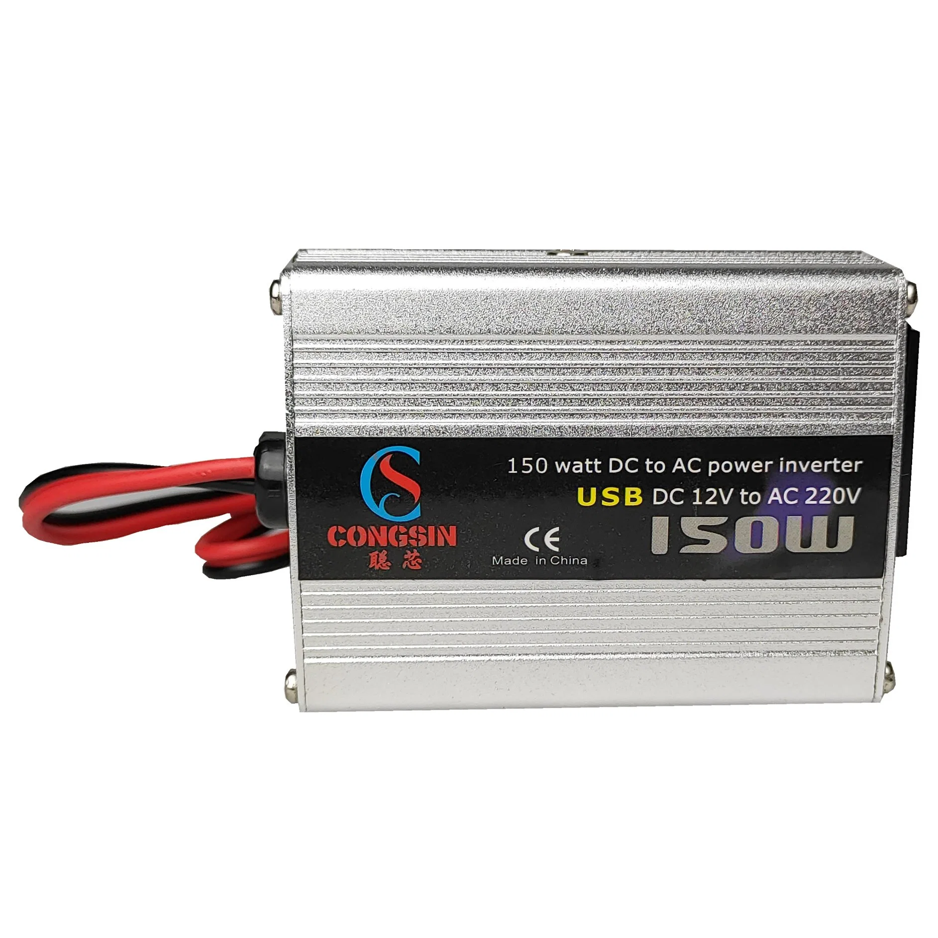 CONGSIN Mini Portable Car Inverter 150W 12V to 230V DC/AC