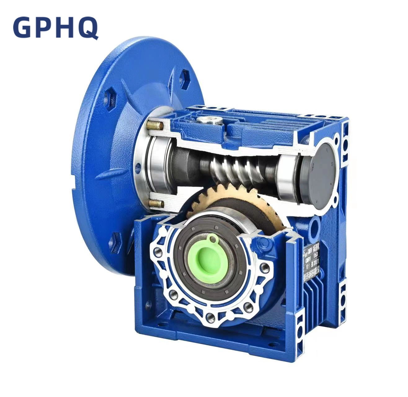 Gphq RV63 Worm Reduction Gearbox with 0.75kw Motor