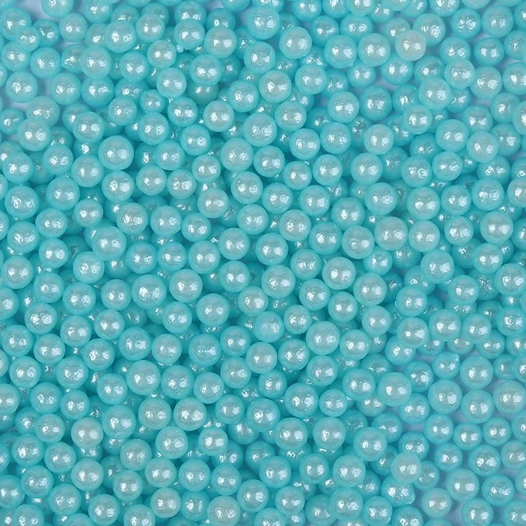 Candy Factory Direct Newest Shiny Sugar Beads Mix Color Metallic Edible Round Sprinkles