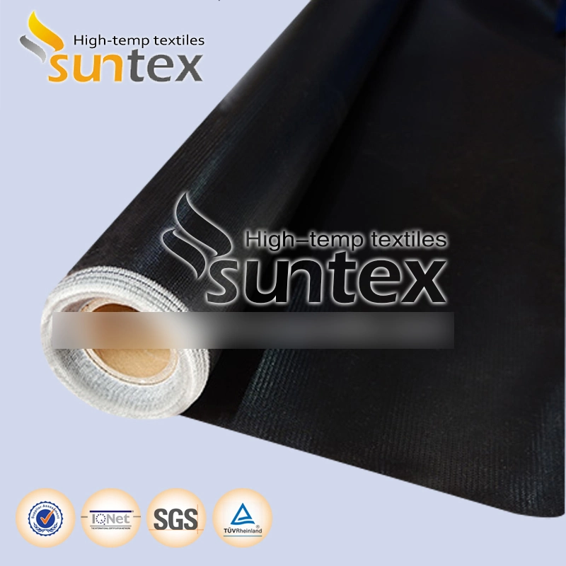 Good Elasticity Silicone Coated Glass Fiber Fabric Used in Petroleum Fields