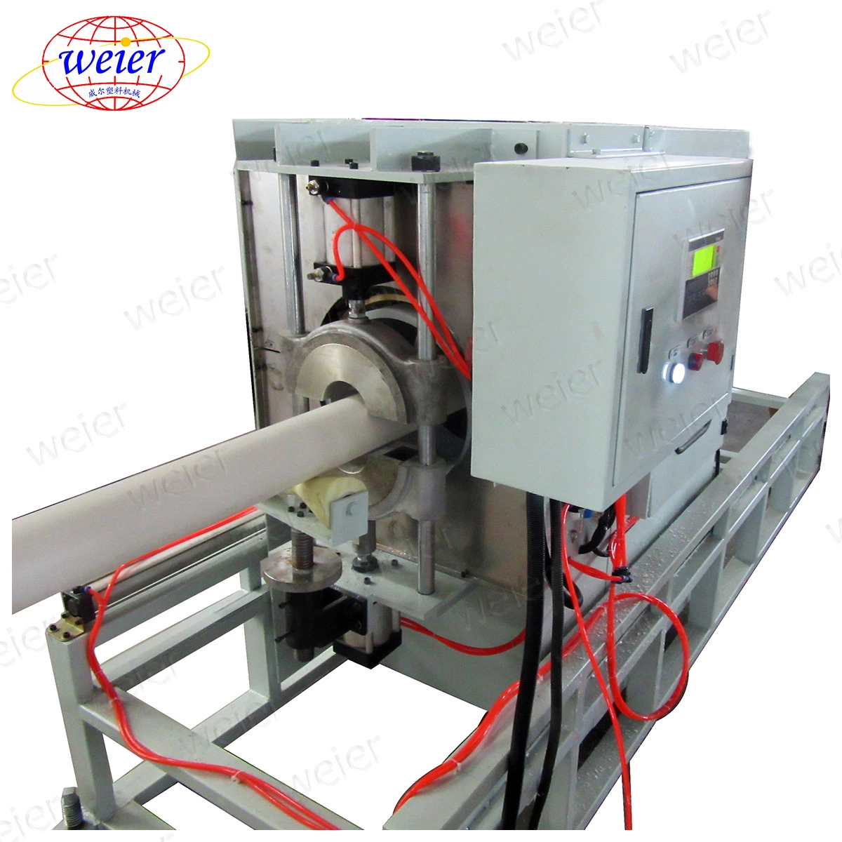 110-315mm Twin Screw Plastic Extruder for Making PVC Sweage Drain Pipe