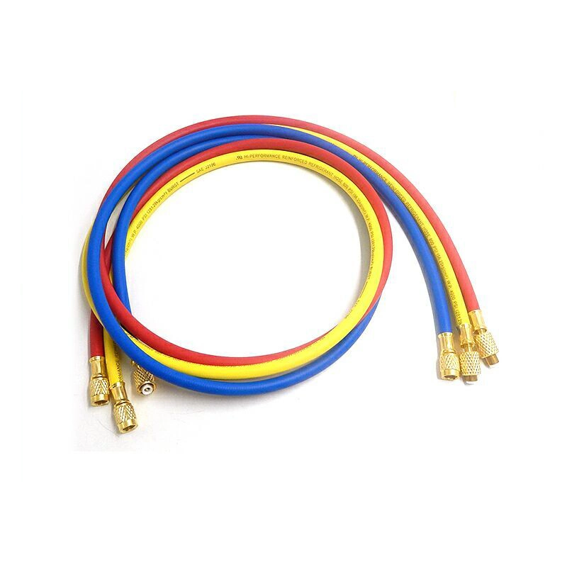 Yute R134A R410A High Pressure Three Color Freon Charging Hose