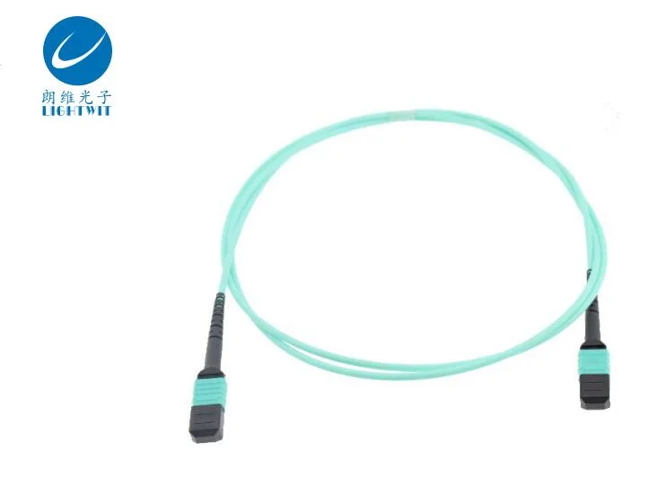 12 Strands Multimode Fiber MPO Cables for Data Center