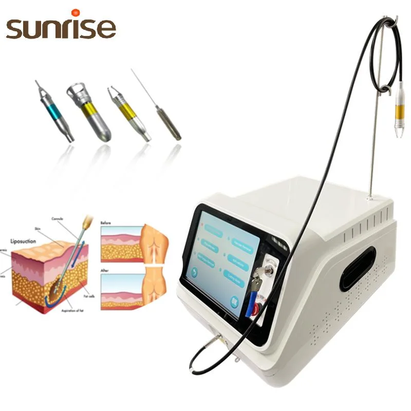 980 Nm Diode Laser Liposuction 1470nm Laser Lipolysis Anti Cellulite Weight Loss