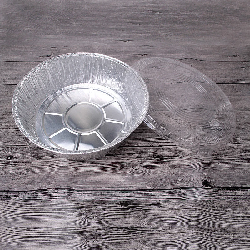 6.5" Pizza Plate Aluminum Foil Plate Barbecue Plate Aluminum Foil Disposable Cake Tray Tin Foil Plate Tin Foil Dishes