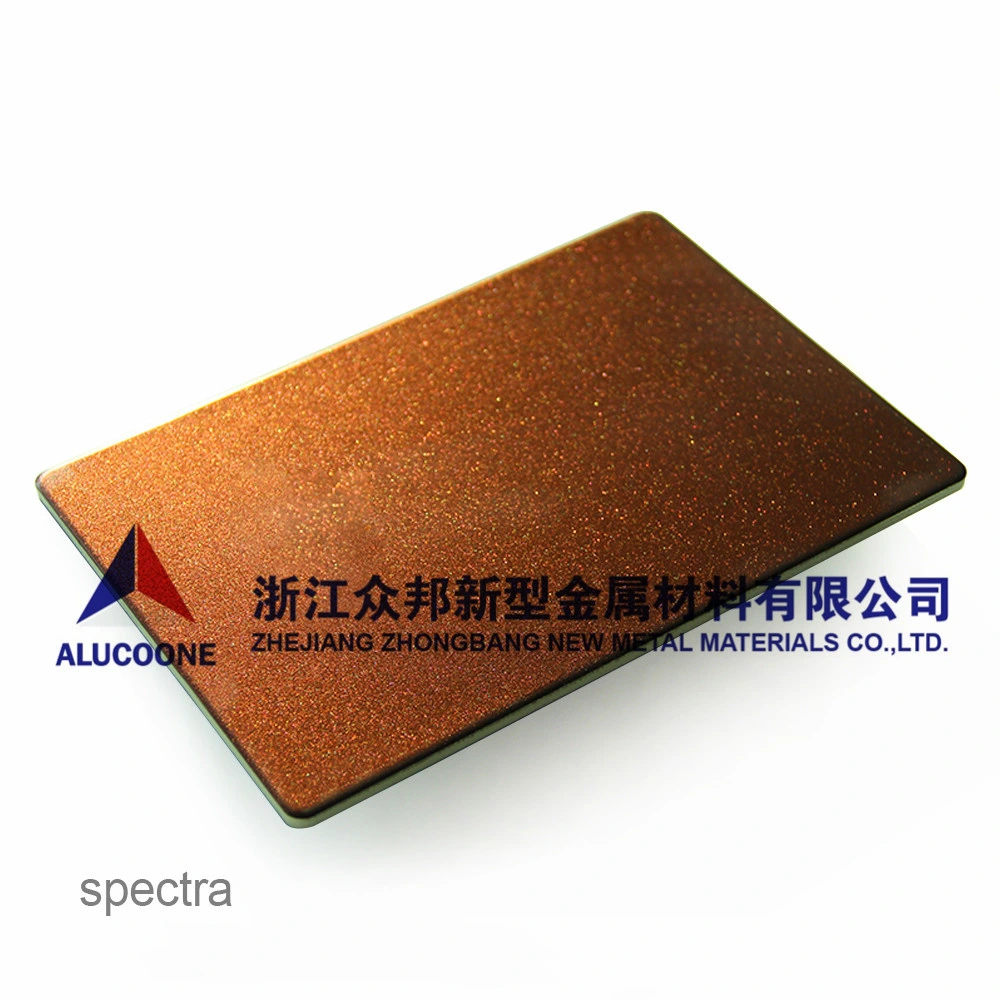 Chameleon Panel Compuesto de Aluminio, materiales de Vestuario Panel ACP Zhejiang