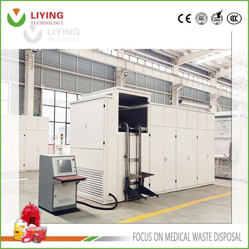Clinical Medical Waste Microwave Disinfection Technology Centralized Disposal Treatment Equipment