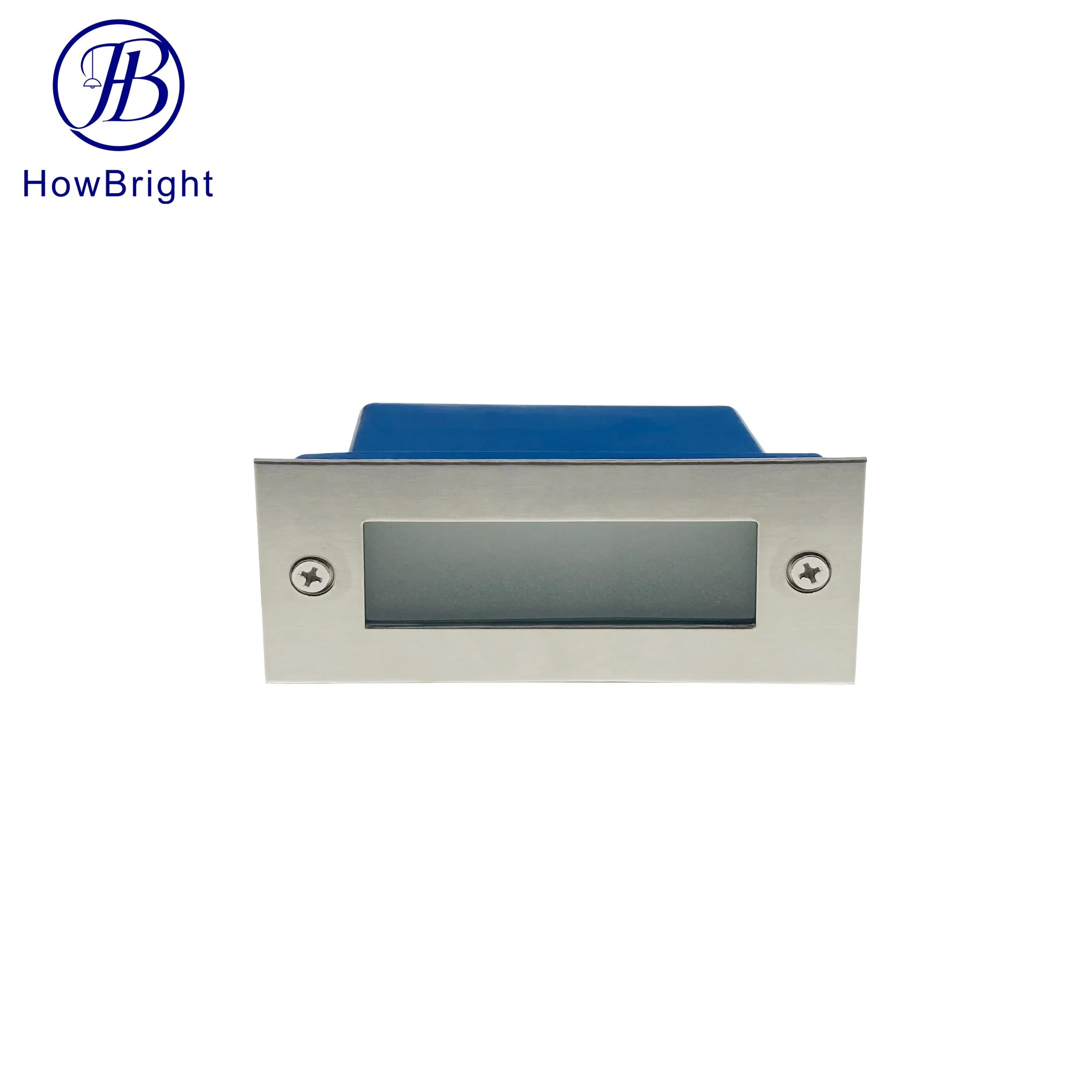 Hot Sale 2W Stair Wall Light Stainless Steel Recessed Step Light Outdoor Indoor IP65 LED Wall Lamp