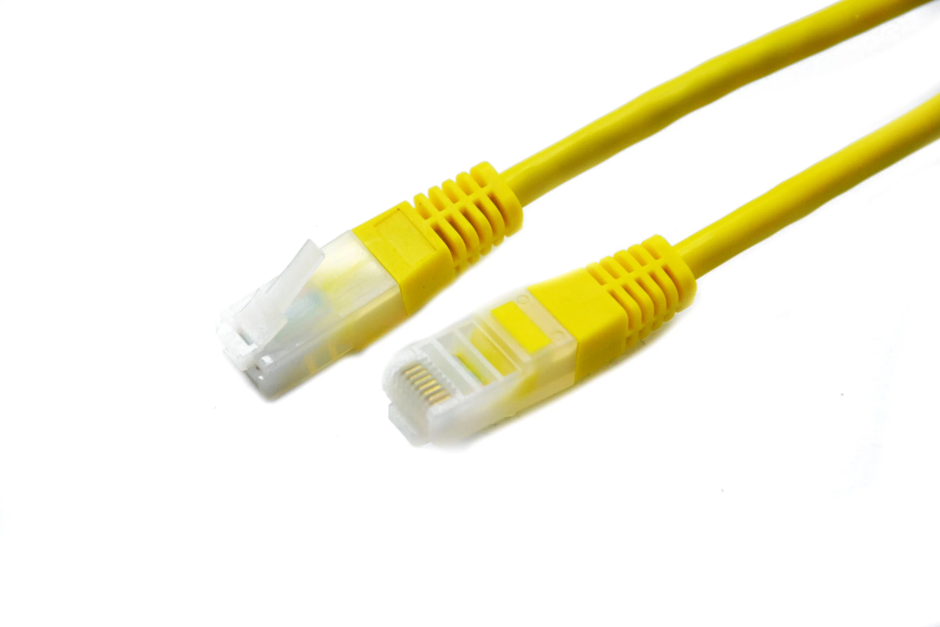 كبل توصيل UTP (كبل مزدوج مجدول غير محمي) من Cat 6 موصل AWG مجدول من نوع BC (موصل AWG PVC 3 أمتار