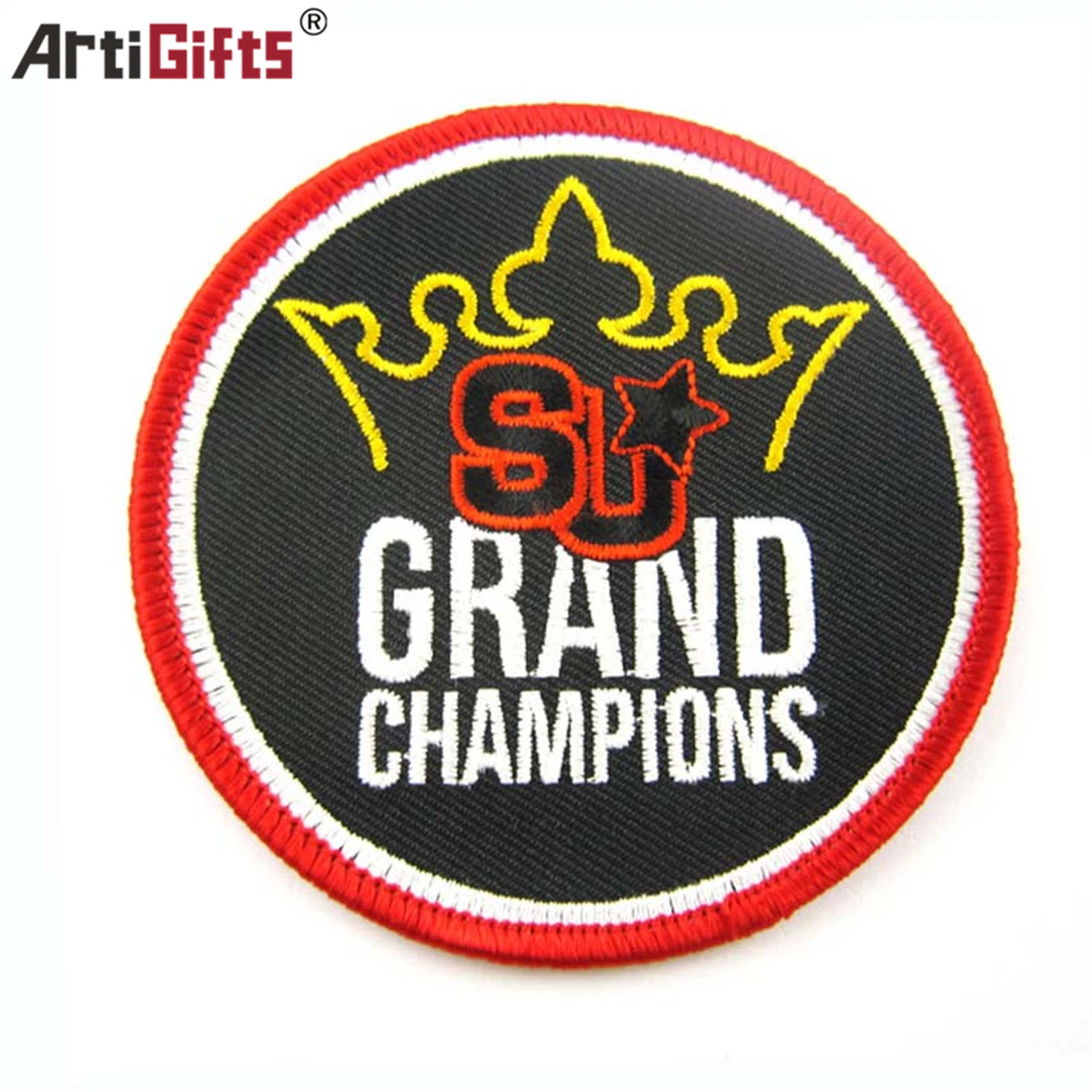 Custom Personal Fashion Badge Stitchwork Embroidered Patch for Clothing Label
