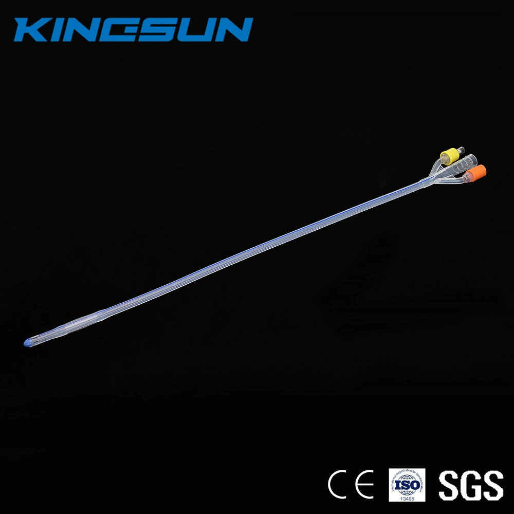 Disposable Medical 3-Way Silicone Foley Catheter Supplier