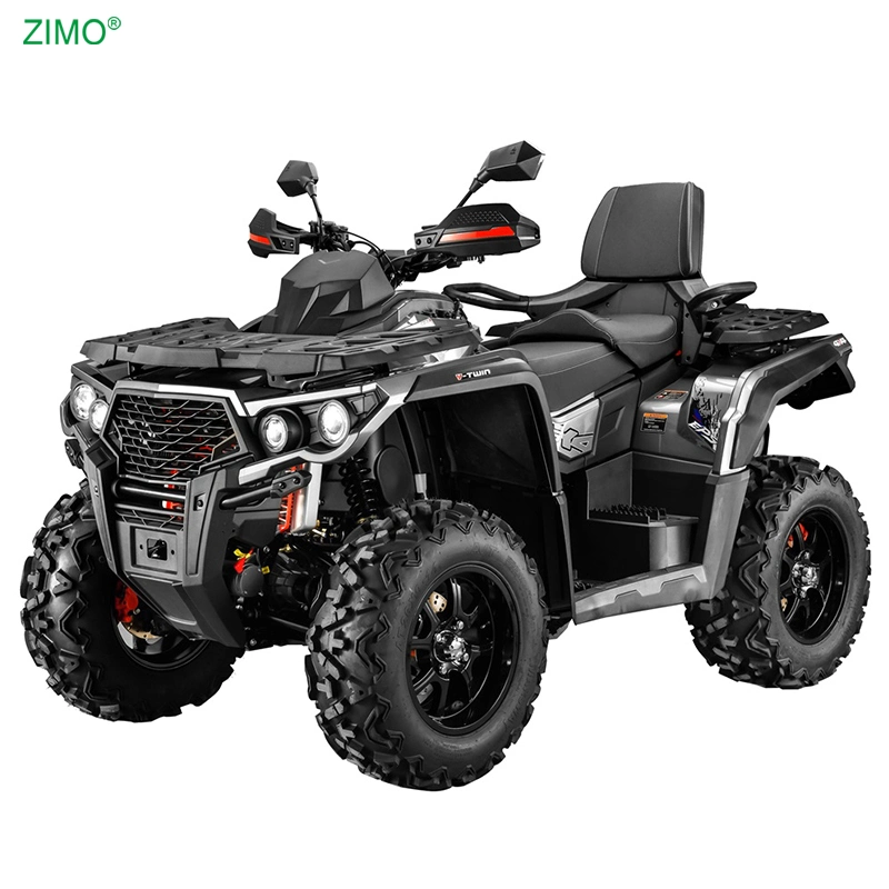 Novo modelo de 2024 de 650 cc com 1000 cc de arranque eléctrico a gasolina Buggy Sport Moto 4 Quad de 4 X4 para adultos, Quinta UTV Off Road