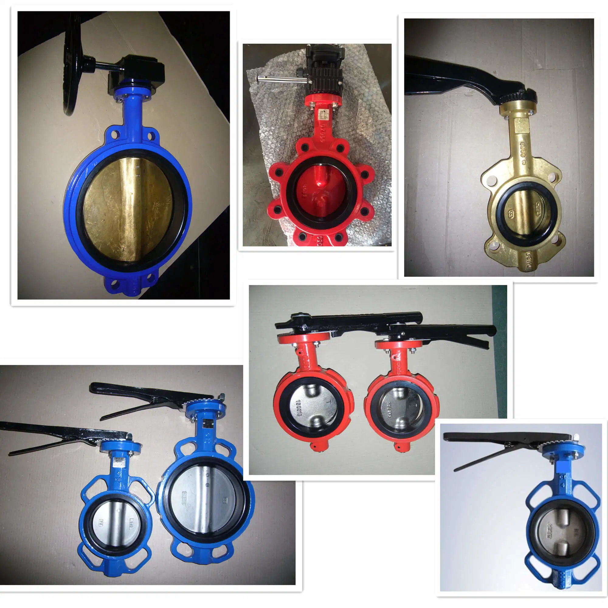 China Manual Cast Ductile Iron Ggg40 Wafer Lug Flanged Handle Without Pin Water Butterfly Valve