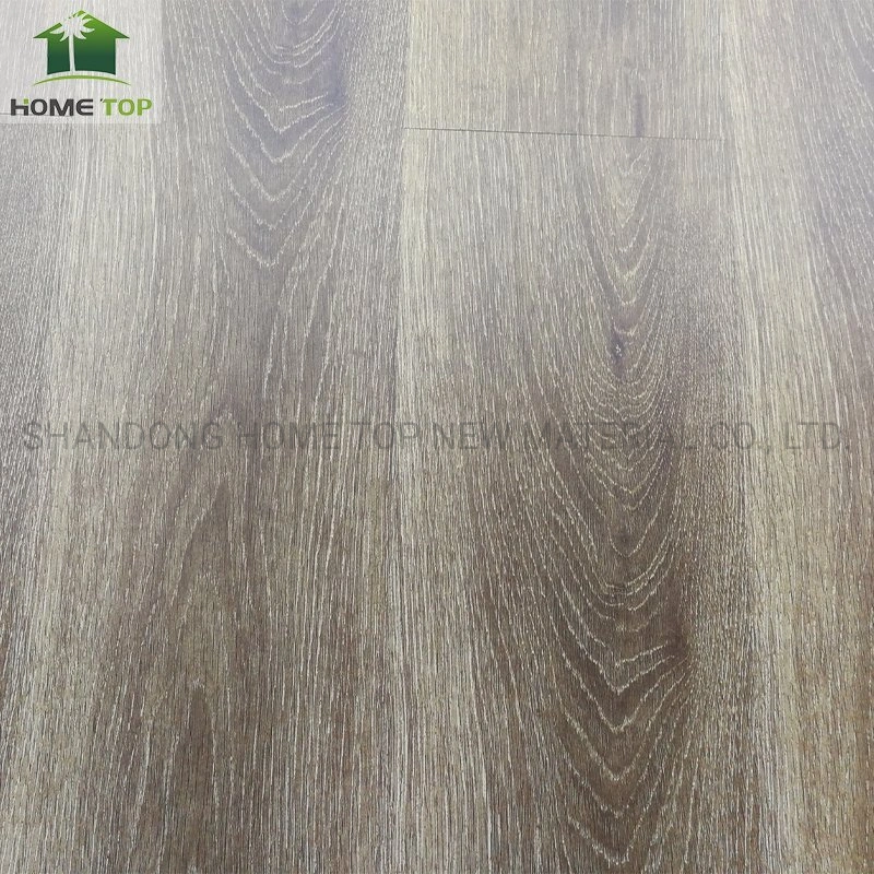 Épaisseur 8mm 12mm Planchers laminés HDF surface cristalline Anti-Skip preuve d'humidité du grain du bois pour l'intérieur du logement des planchers laminés