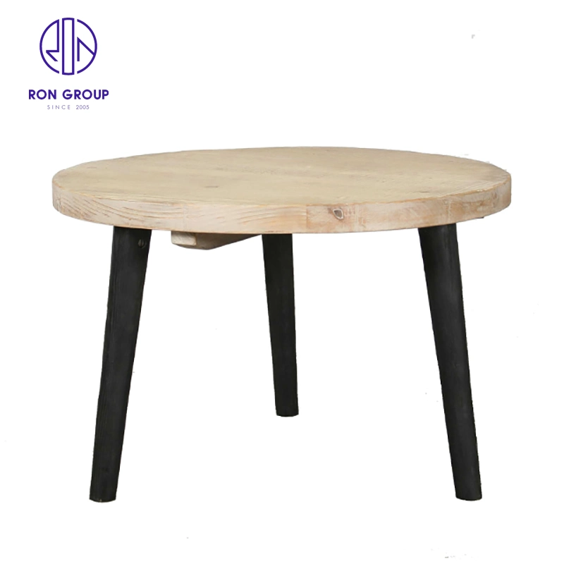 Solid Wood Large Round Table Table Board Elm Round Table Board