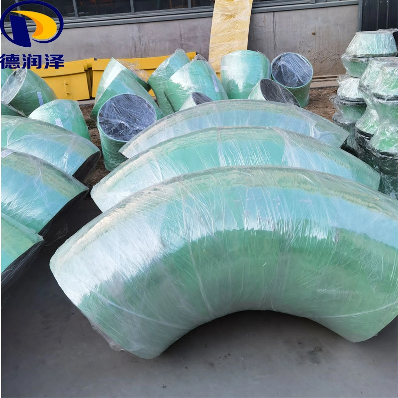 FRP Pipe Fitting GRP Pipe Elbow Fiberglass Flange Tee Pipe Fittings