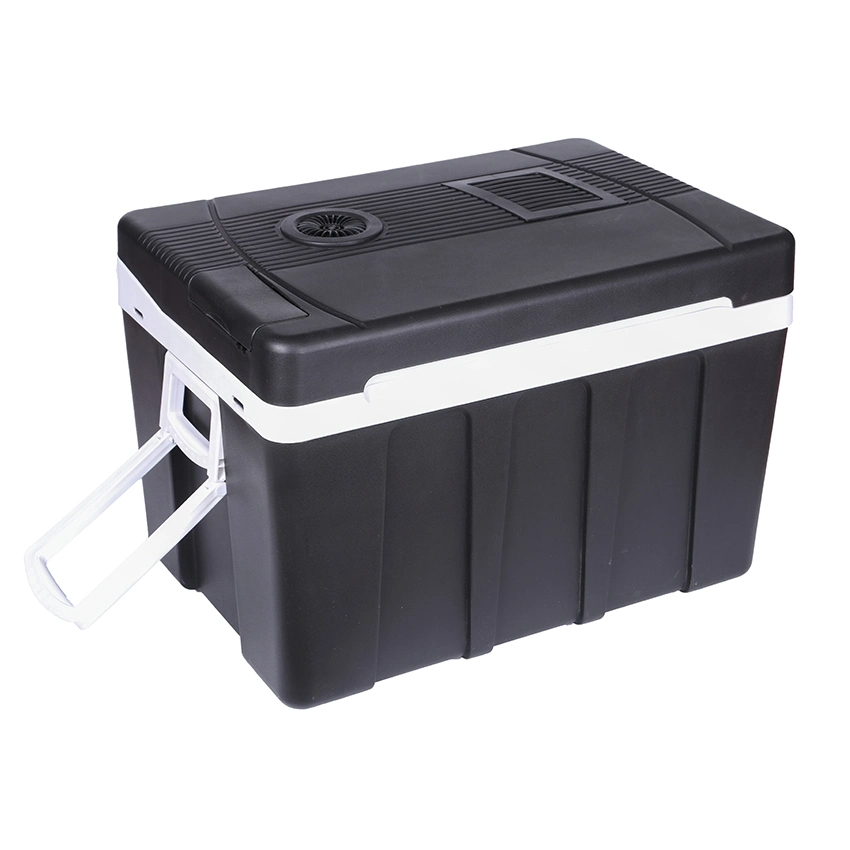 50L Black Portable Electric Car Freezer Refrigerator