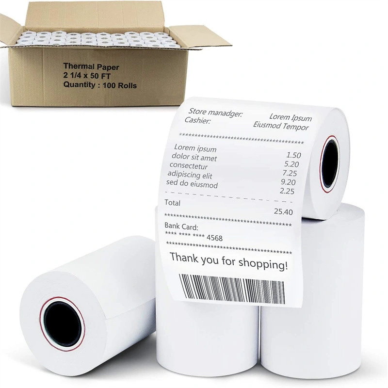 High quality/High cost performance 80&times; 80mm 48GSM 55GSM 60GSM Cash Register Thermal Receipt Thermal Paper Roll