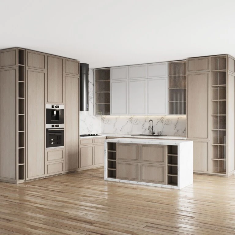 PA novo modelo armários cozinha moderna mobiliário de cozinha