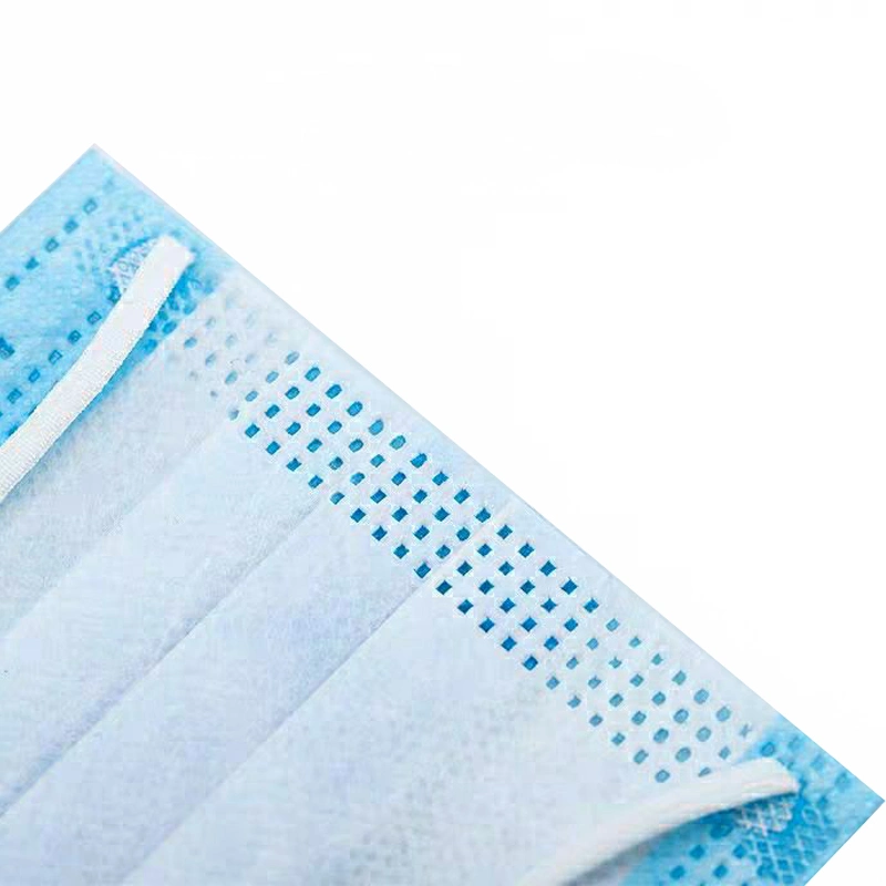  Disposable 3ply Melt Blown Nonwoven Face Mask