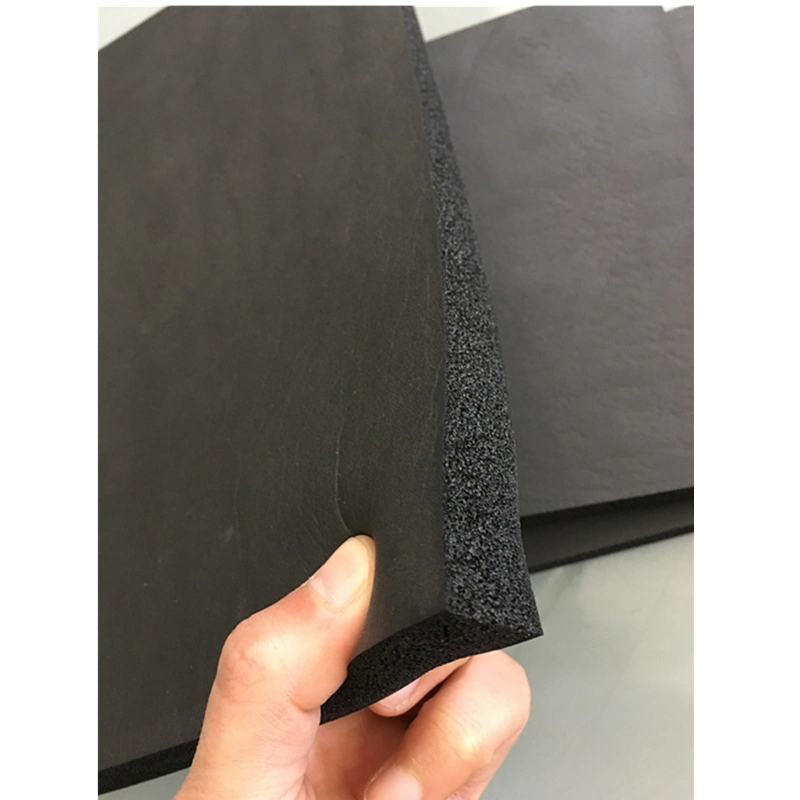 Sound Absorbing Mat NBR Rubber Foam with Aluminium Film