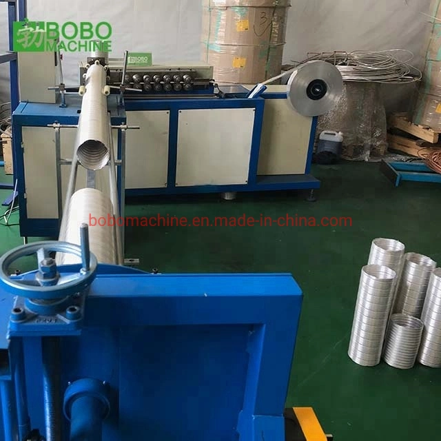 Spiral Flexible Aluminum Duct Making Machine (PAD-300 /ZHLF-300B)