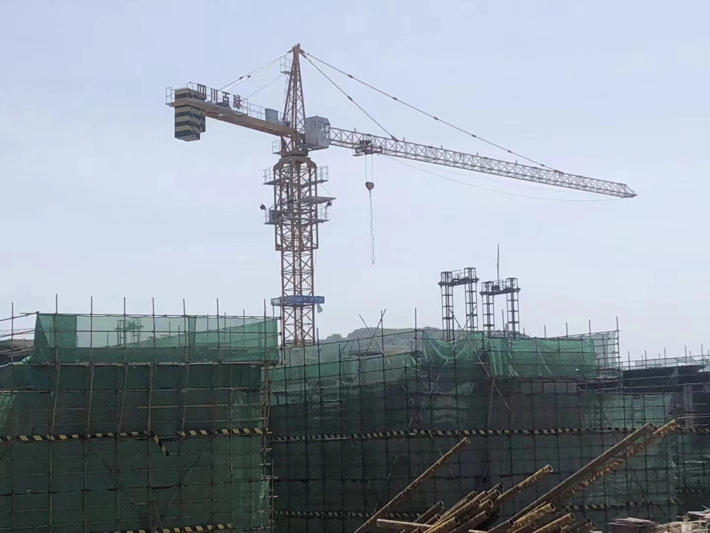 Tc5610 Tower Crane مع CE Cetiled Best للمجمع السكني مبنى