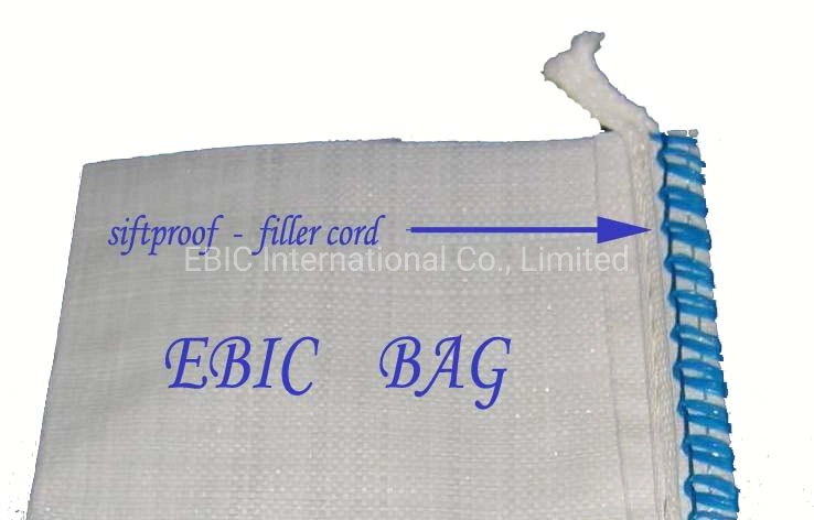 Customized U-Panel Body Square Bottom Corner Loops Building Firewood Fertilizer Cement PP Mesh Plastic Woven Bulk Jumbo Big Bag with Top Spout & Bottom Spout