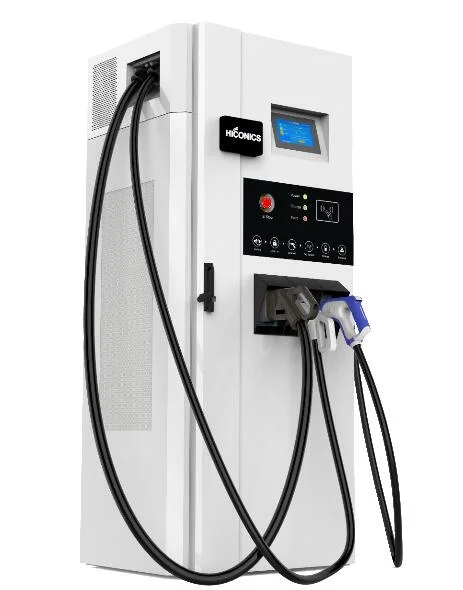 60kw/120 kw/180kw de tres conectores cargador del vehículo eléctrico AC/DC