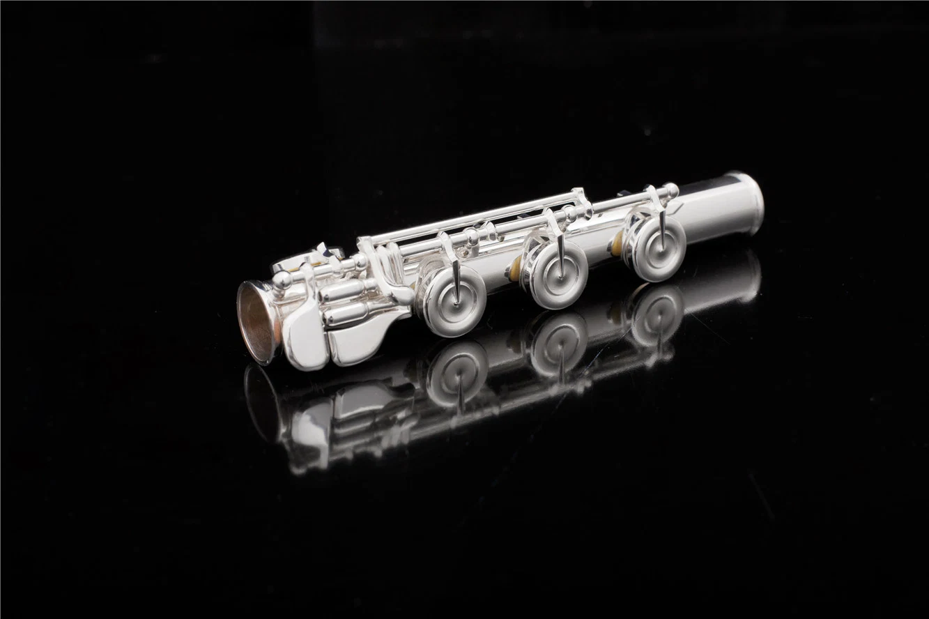 925 Solid Silver Headjoint Flute Nickel Silver Body for Middle Class OEM Manufacturer