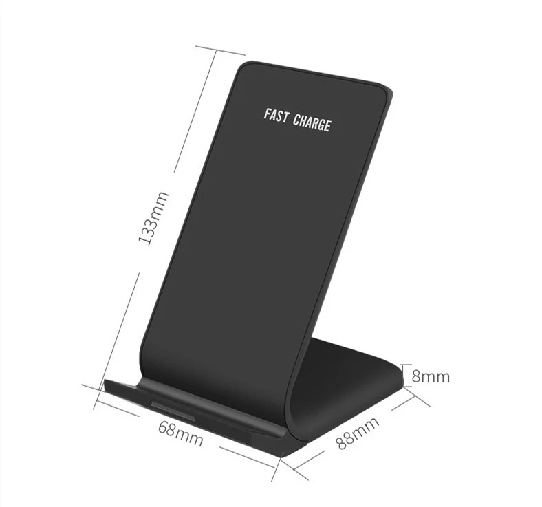 15W Fast Wireless Charging Station Qi Wireless Phone Charger Compatible with iPhone 15 14 13 12 PRO Xr Xs 8 Plus Samsung Galaxy S23 S22 S21 S20 Note 20 10