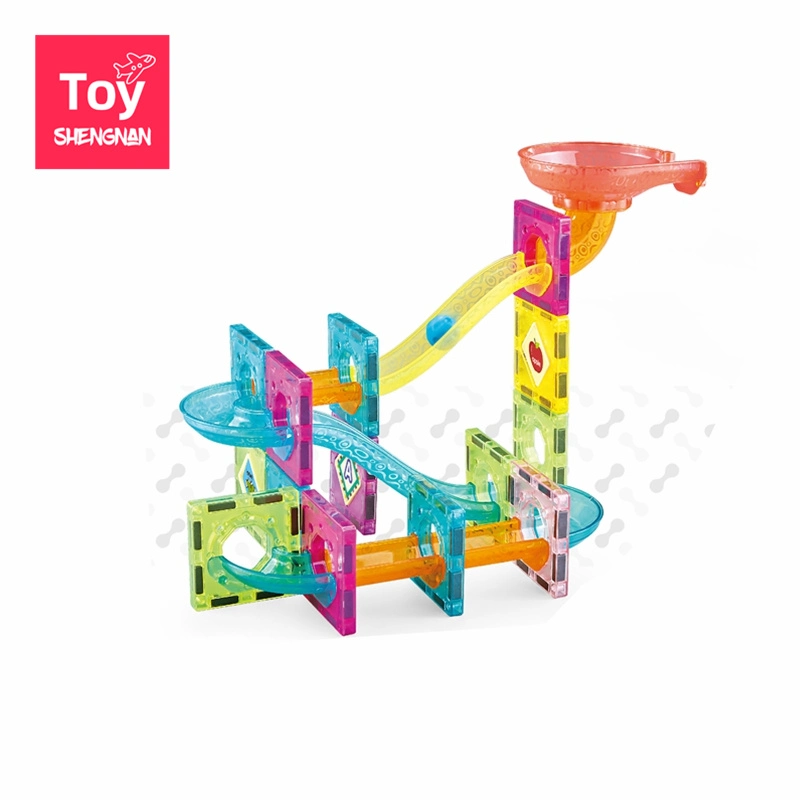 Tiles Magnetic Building Blocks Toys Rod Ball Construction Cube Kid Educational