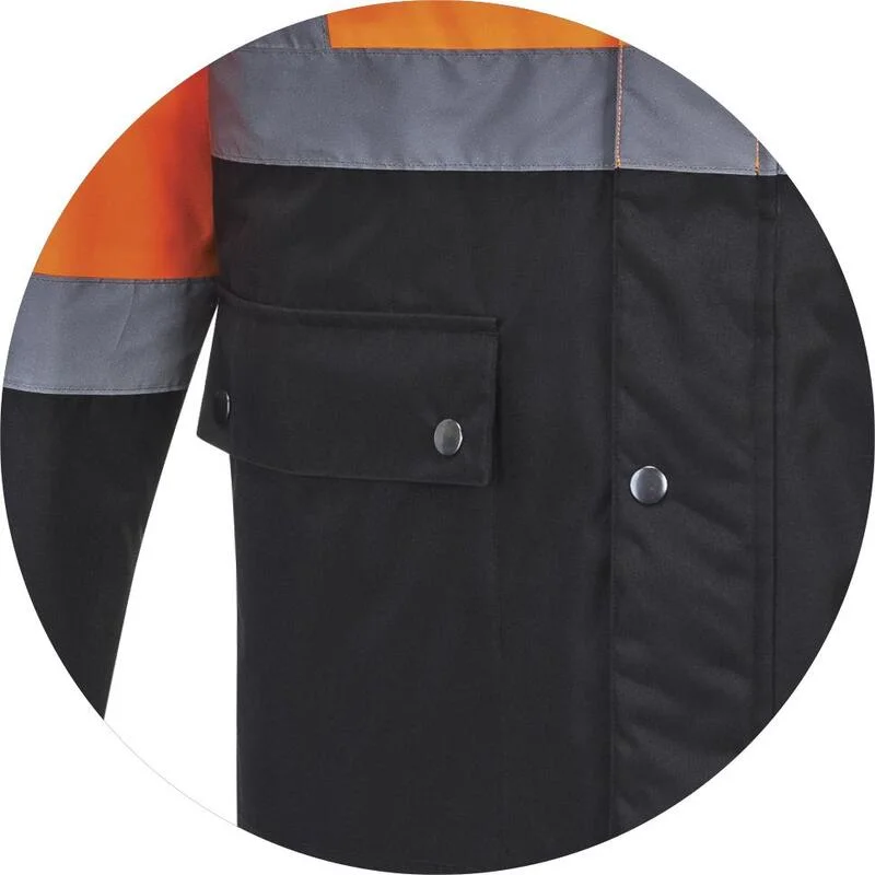 Chaqueta de seguridad transpirable de alta visibilidad ropa de trabajo impermeable para construcción Seguridad