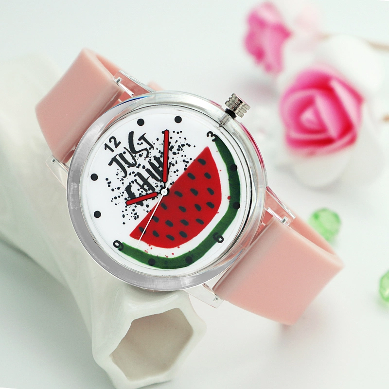 2023 Fashion Gifts Watch for Children Color Silicon Band Kids Watch