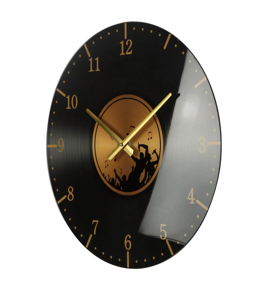 2022 Newest Design Music Design Disk Wall Clock