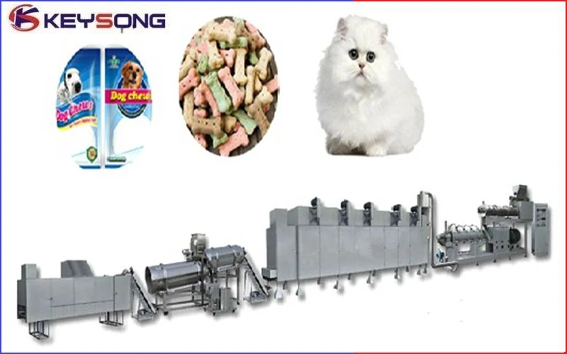Pet Food Machine Dog and Cat Daily Food Processing Line
