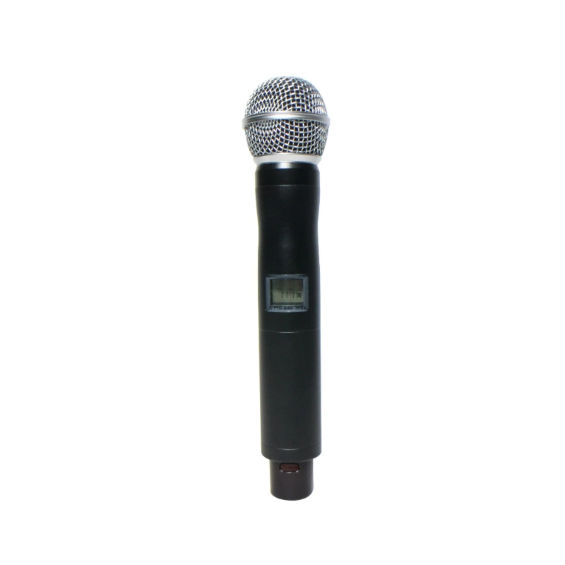 PRO Audio Dual Channel Handheld Wireless Conference System with 2 UHF Wireless Microphones