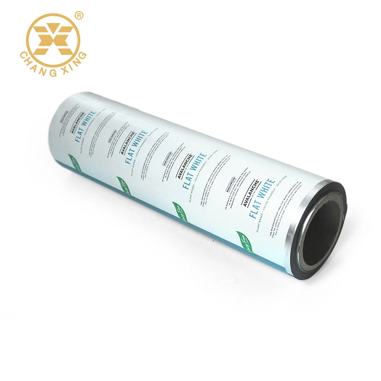 Customized Flexible Plastic BOPP/VMPET/PE Plastic Film Roll Coffee Powder Milk Packaging Material