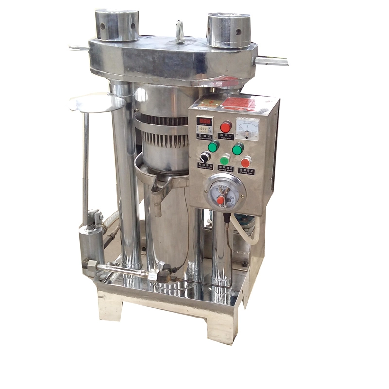 Hydraulic Peanut Seeds Oil Press Processing Machine