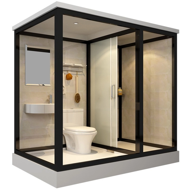 Un hôtel de premier ordre dans une salle de bains luxueuse Salle de bain avec toilettes et toilettes modulaires portables