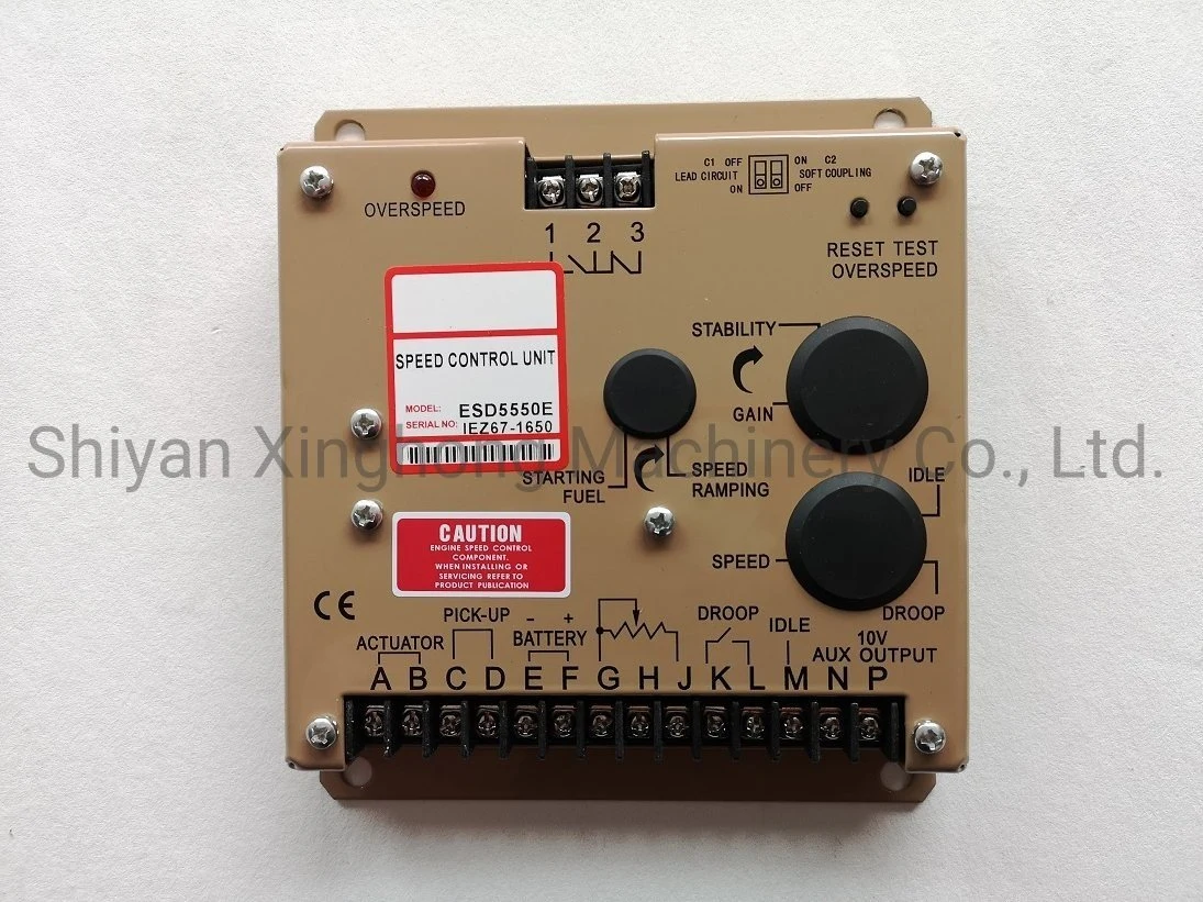 Generator Set Engine Speed Controller ESD5550e Electronic Speed Control Board