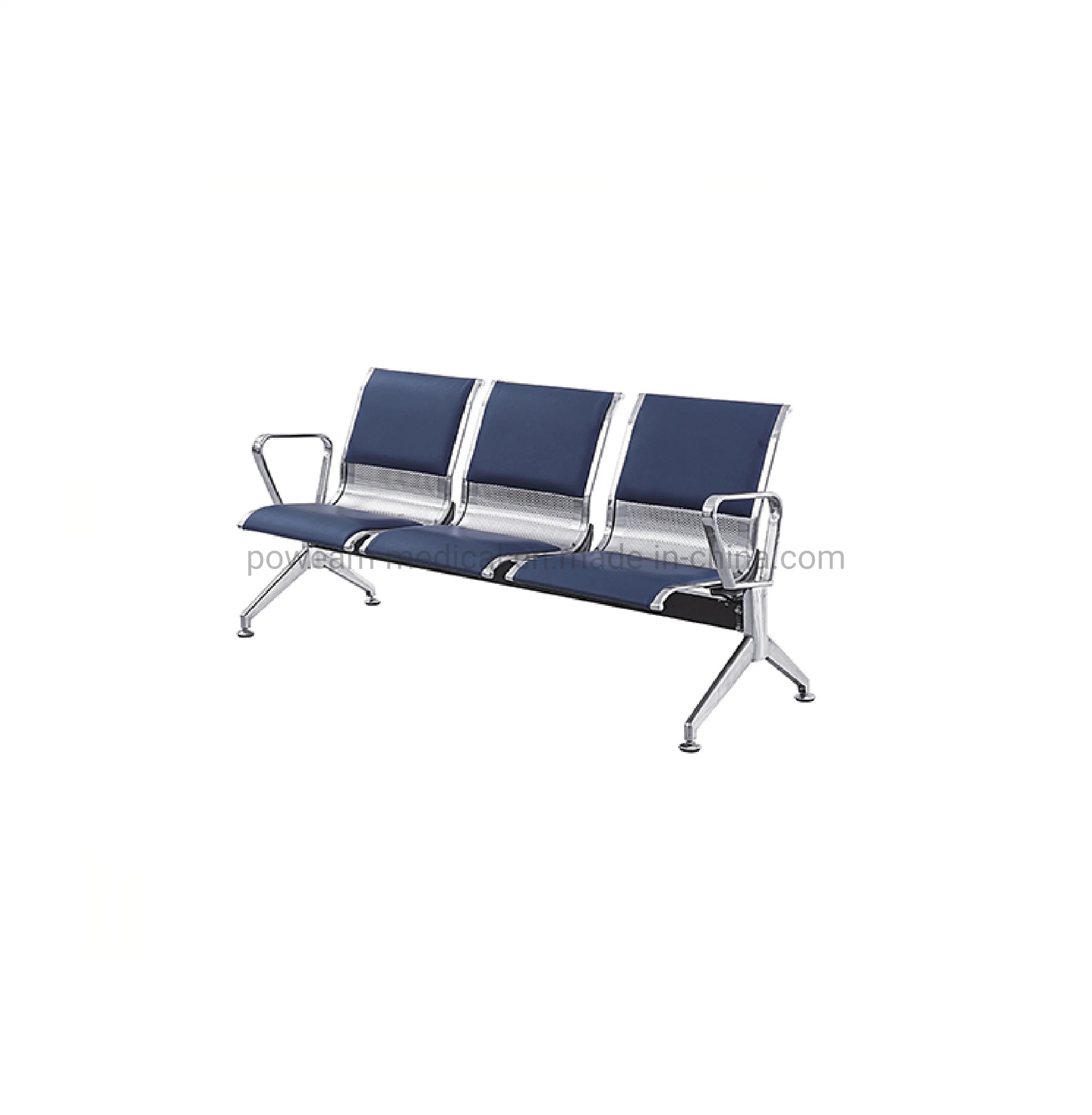 Airport Hospital Waiting Chair Bench Office Visitor Chair Metal Home Furniture